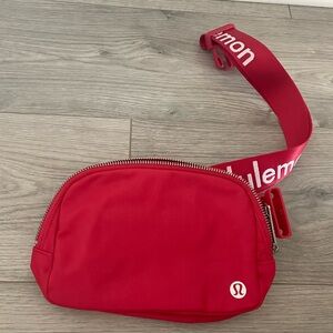 Lululemon Educator Red Belt Bag - Brand New